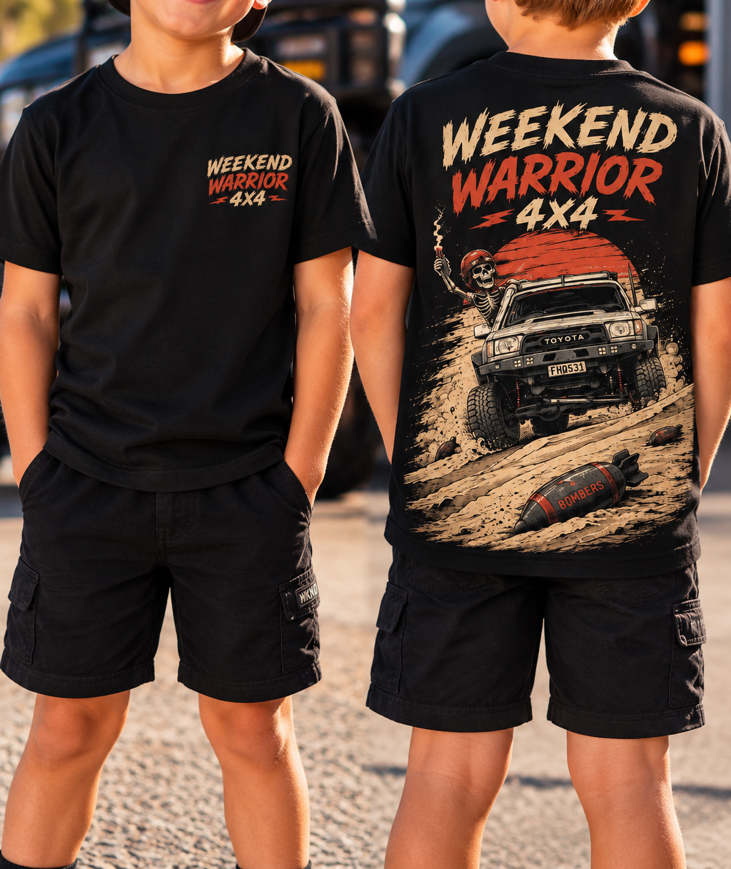 Bombs Away Kids Tee
