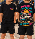 Kids ice cream run tee